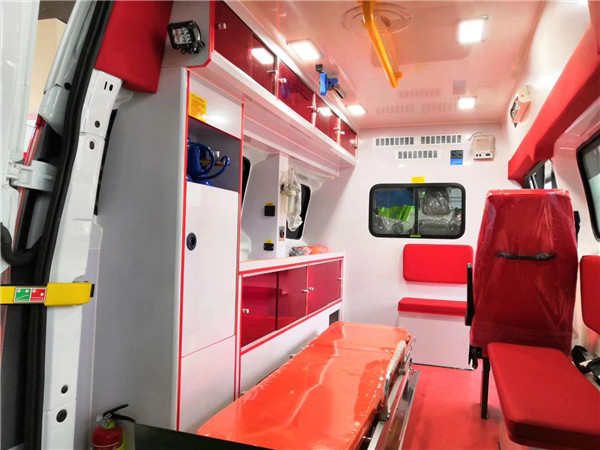 國六江鈴全順監(jiān)護型救護車/運送型救護車報價